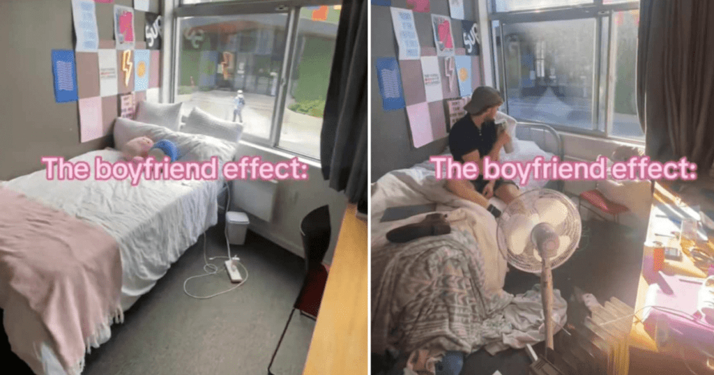 an image showing the boyfriend effect from TikTok