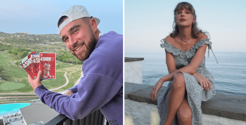 Travis Kelce who is dating Taylor Swift