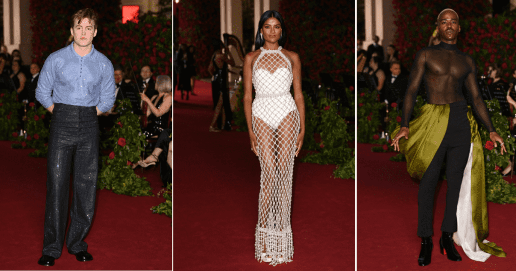 Celebs on the Vogue World carpet