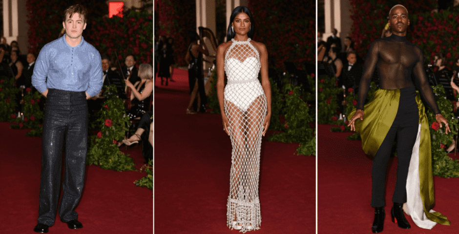 Celebs on the Vogue World carpet