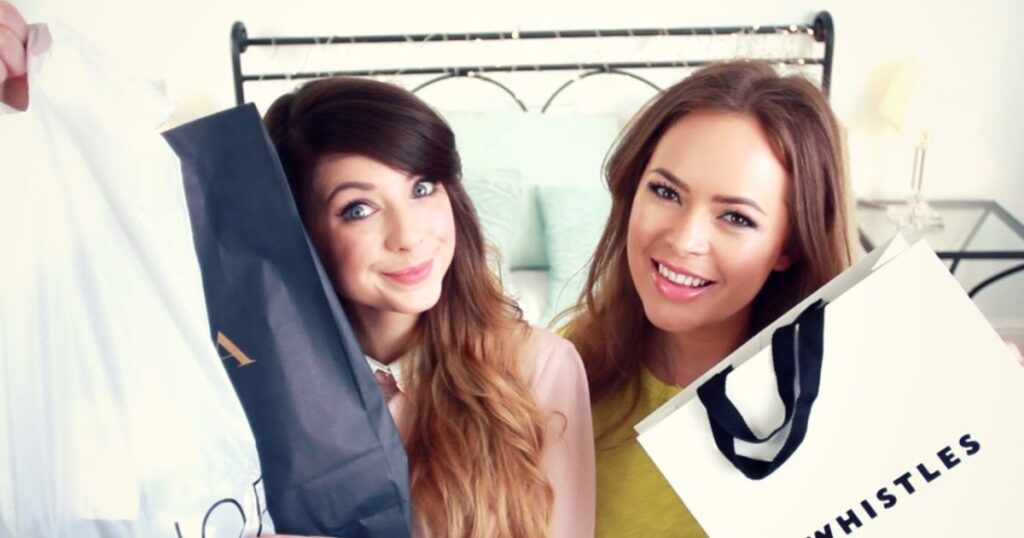 Zoella clothes 2000s British girl style disasters