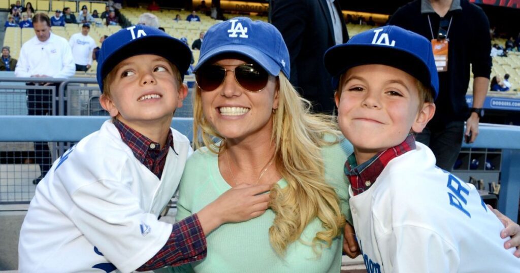 Britney Spears sons Jayden and Sean
