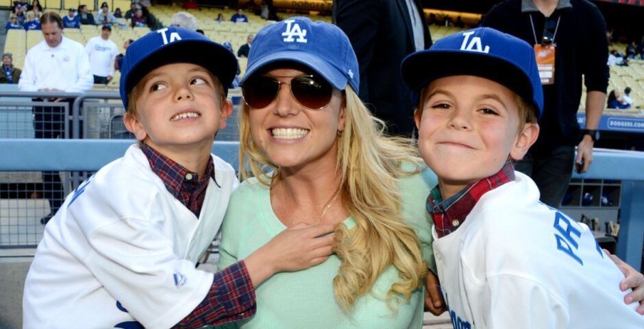 Britney Spears sons Jayden and Sean