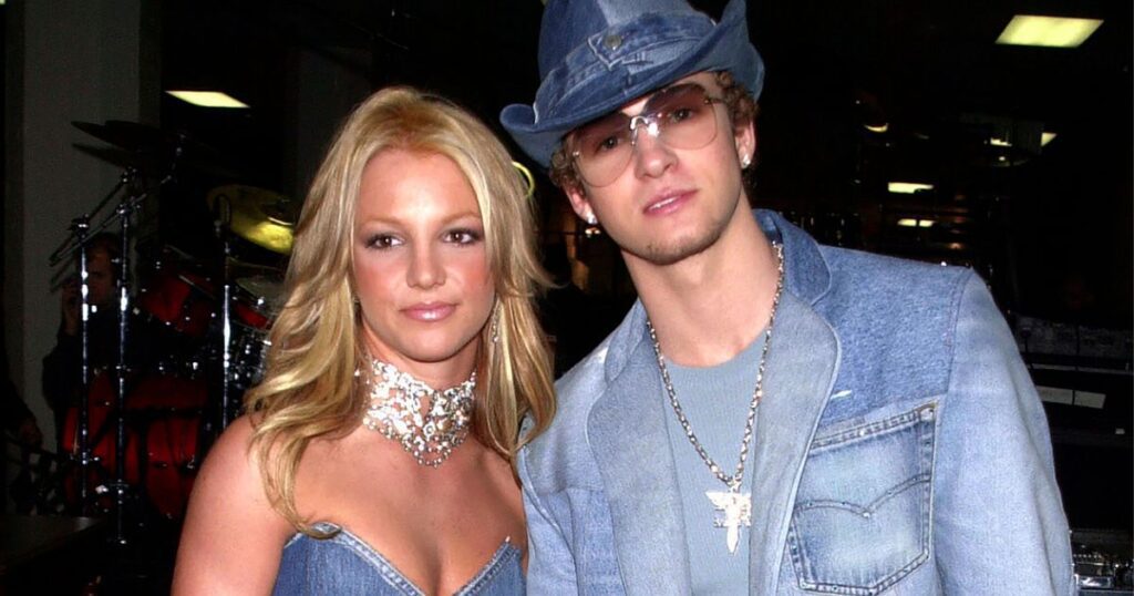 Britney Spears Justin Timberlake text message relationship