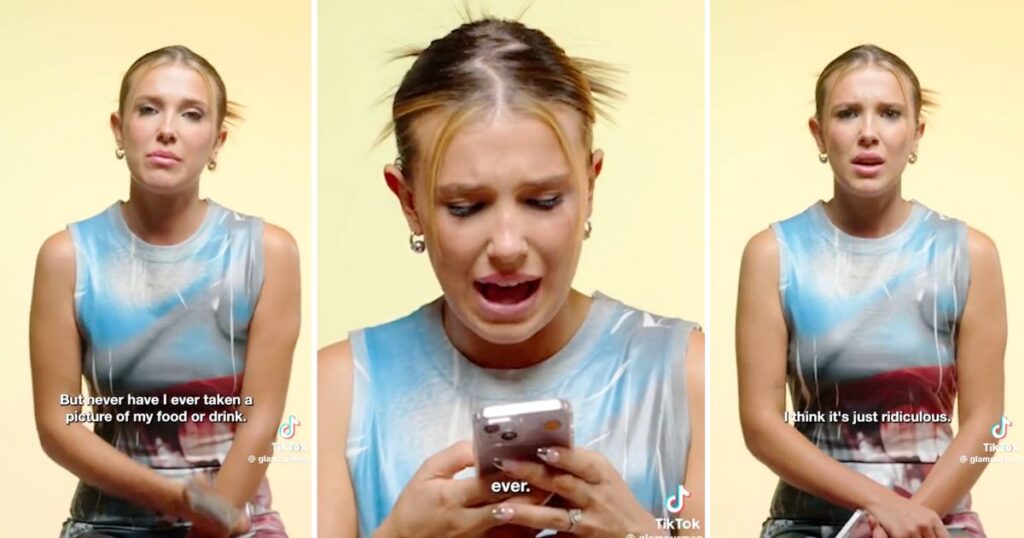 Millie Bobby Brown food