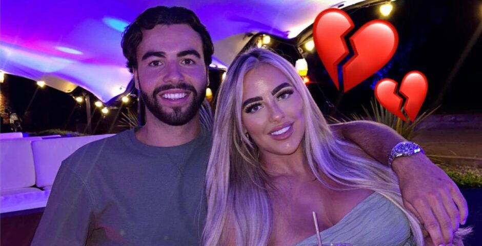 Jess Sammy Love Island split