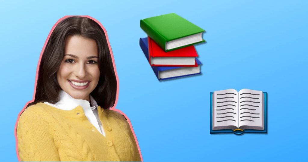 Lea Michele illiteracy