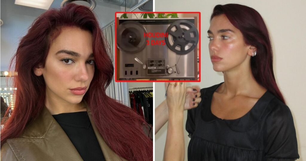 Dua Lipa new song album Houdini shows