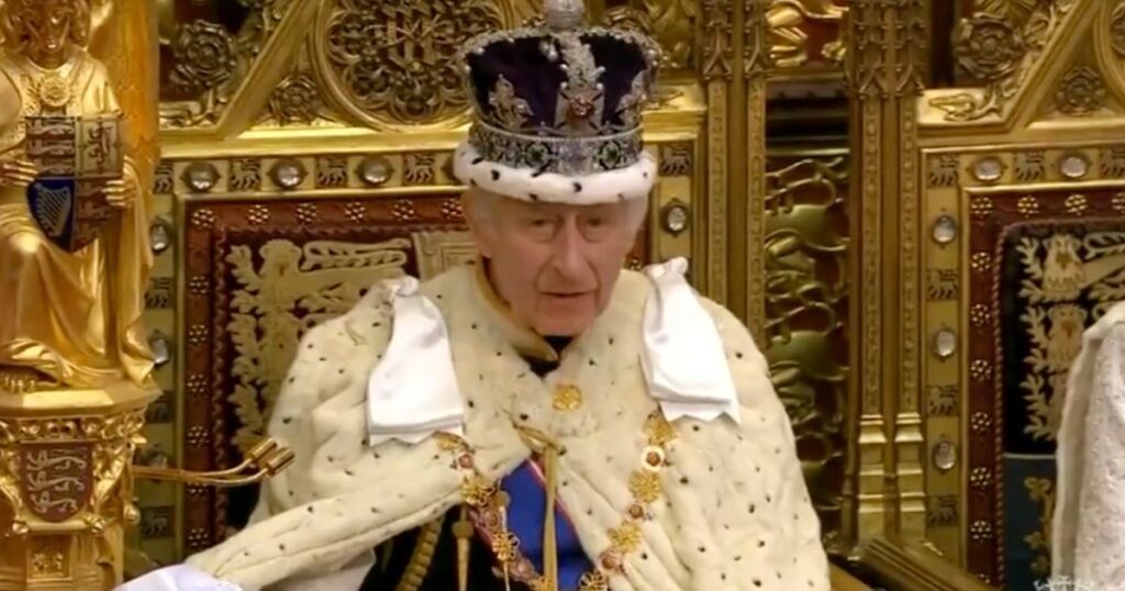 King Charles speech what did he say