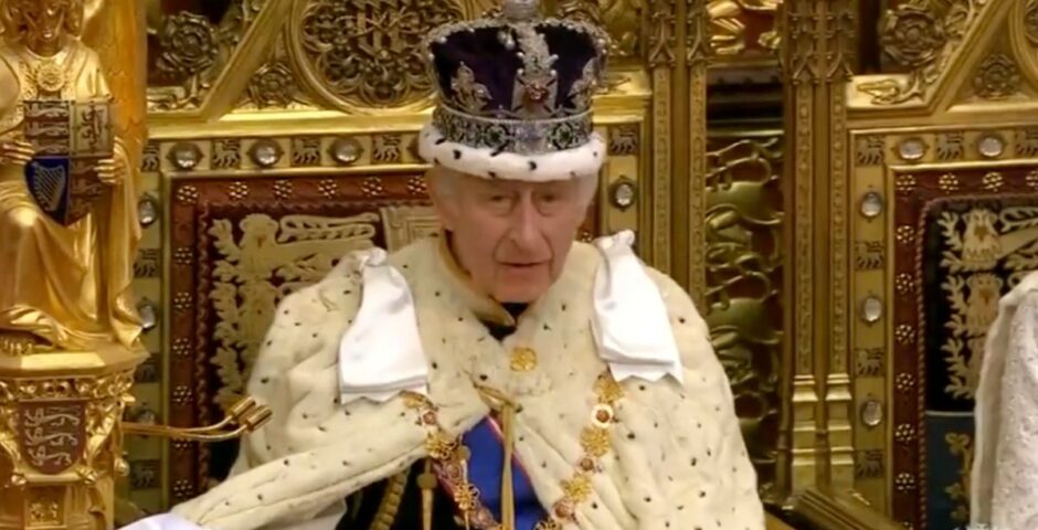 King Charles speech what did he say