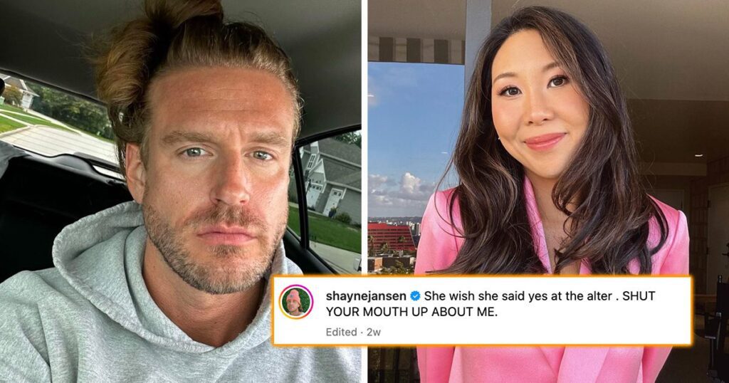 Love Is Blind season two stars Natalie and Shayne still beefing