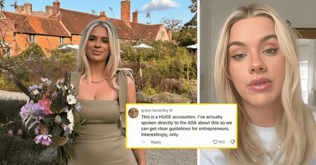 Grace Beverley illegal ad
