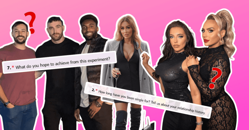 MAFS UK applying questions