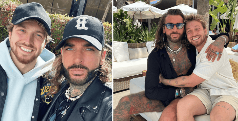 Pete Wicks Sam Thompson friendship