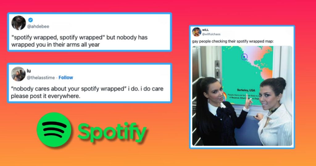 Spotify Wrapped 2023 memes