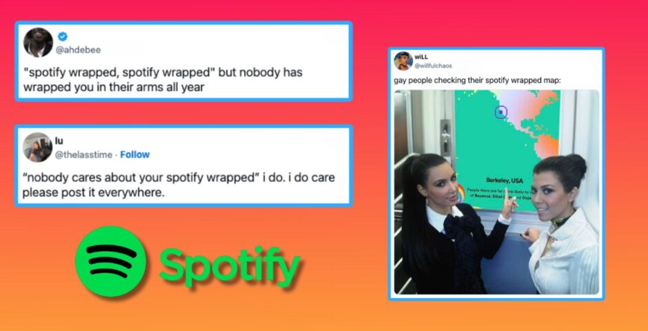 Spotify Wrapped 2023 memes