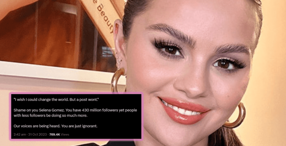 Selena Gomez social media
