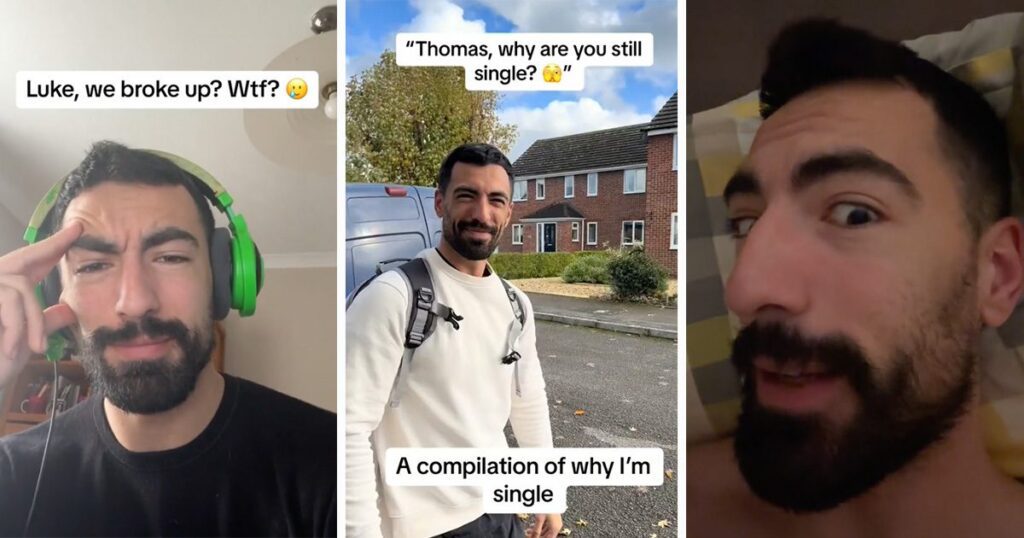 Thomas TikToks since MAFS UK 2023