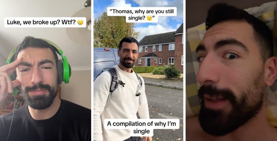 Thomas TikToks since MAFS UK 2023