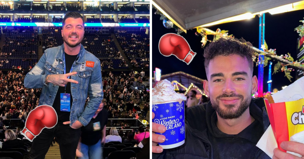 Luke Jordan MAFS UK boxing match