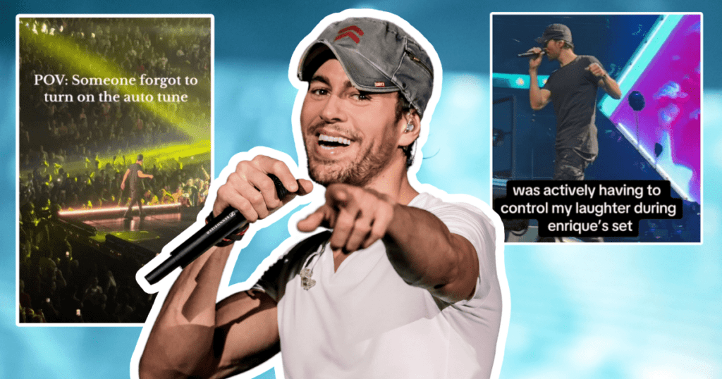 Enrique Iglesias sing