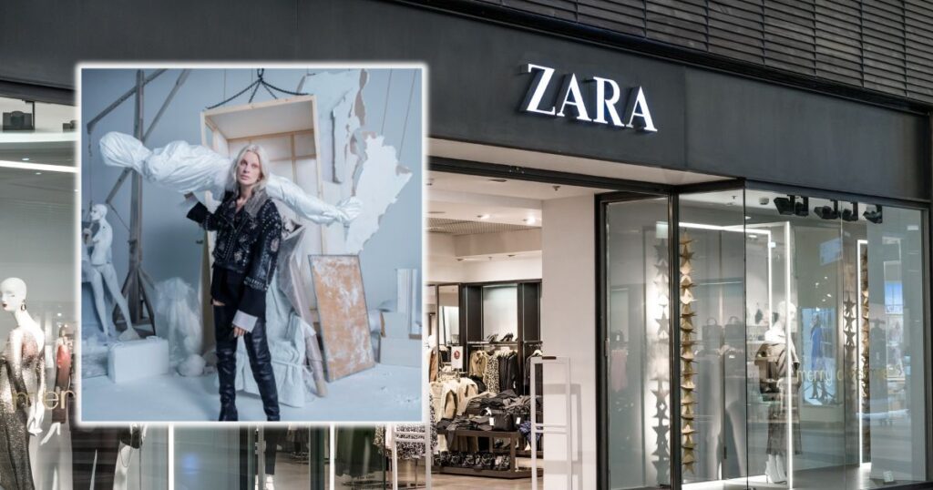 Zara Gaza advert