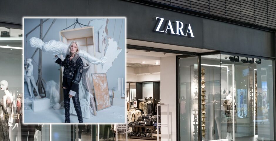 Zara Gaza advert