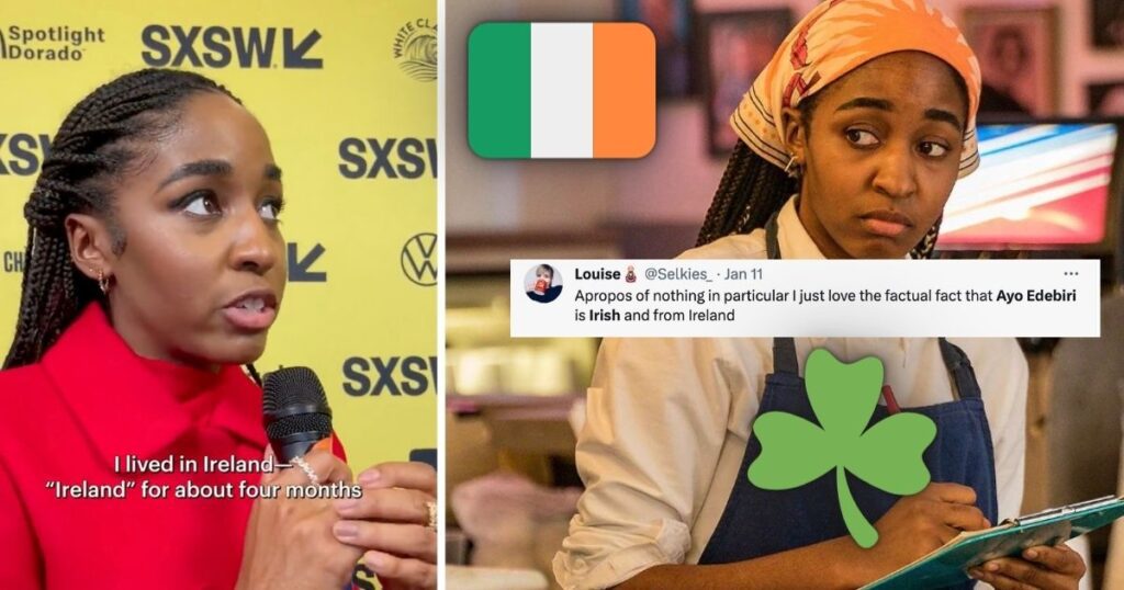 Ayo Edebiri is not Irish despite what Twitter will have you believe