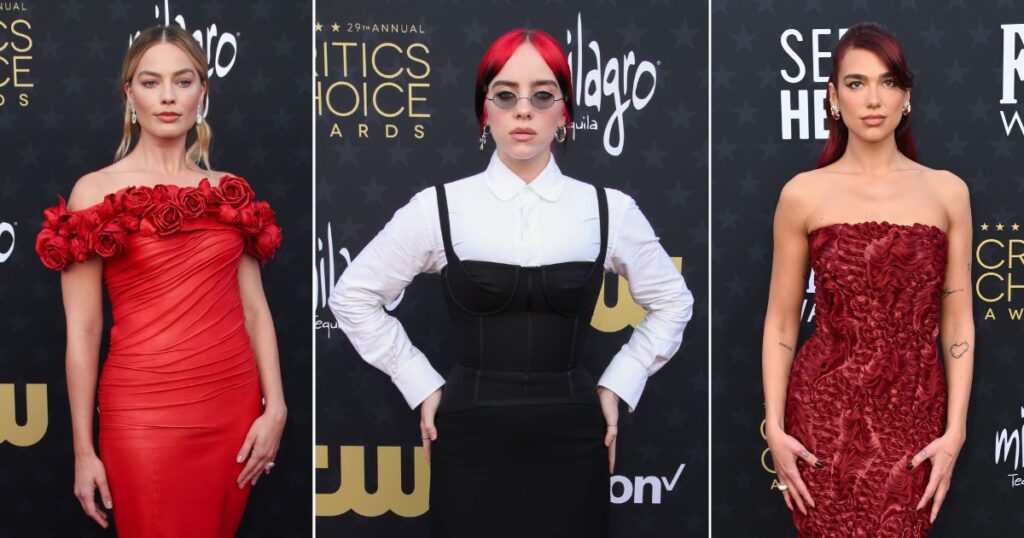 Critics Choice 2024 best dressed
