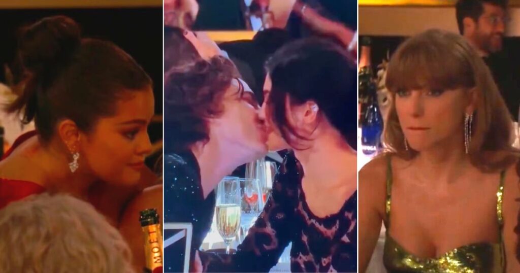 Golden Globes drama taylor swift selena gomez emma stone kylie jenner