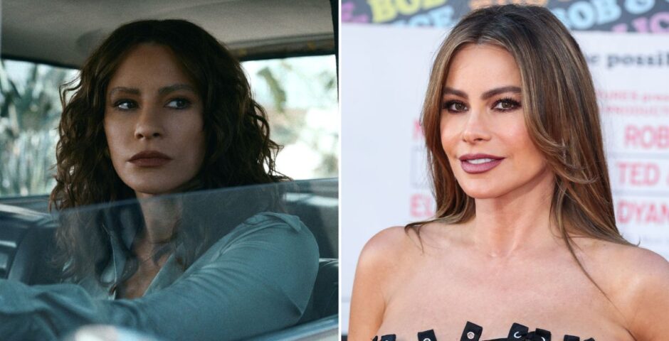 Sofia Vergara Griselda face transformation