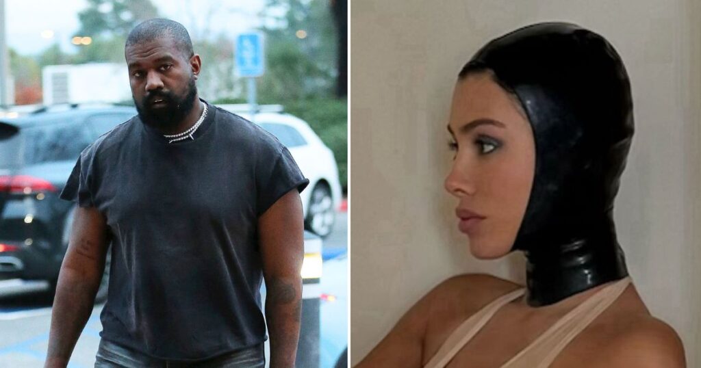 Kanye West wife Bianca Censori photos humiliation kink