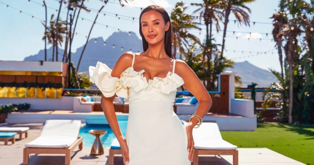 Maya Jama outfit Love Island