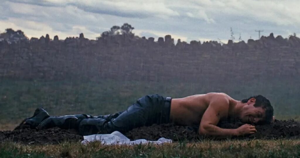saltburn grave scene