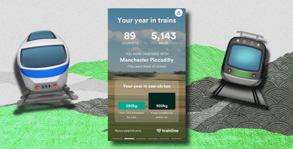 Trainline wrapped