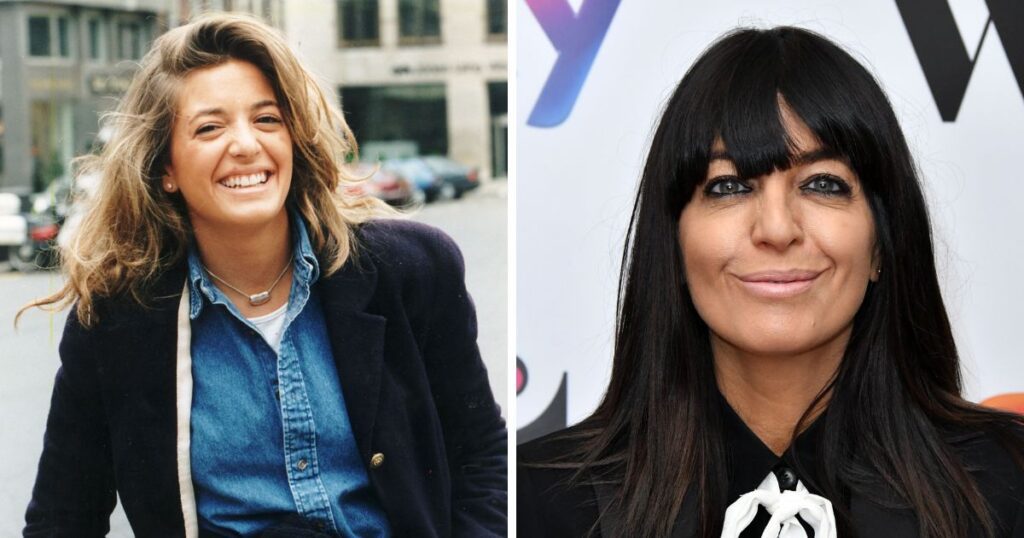 Claudia Winkleman young