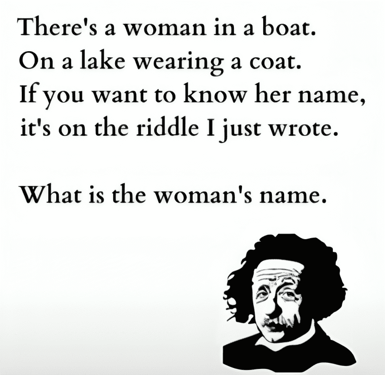 This 'woman in a boat' TikTok riddle is scrambling everyone's heads