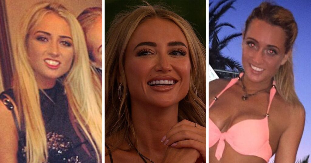 Old pictures of Georgia Harrison before Love Island All Stars