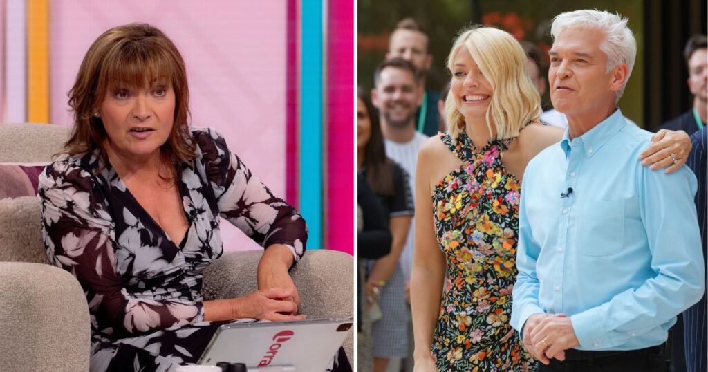 Lorraine Kelly Phillip Schofield Holly Willoughby