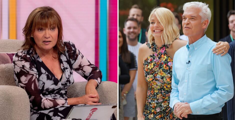 Lorraine Kelly Phillip Schofield Holly Willoughby