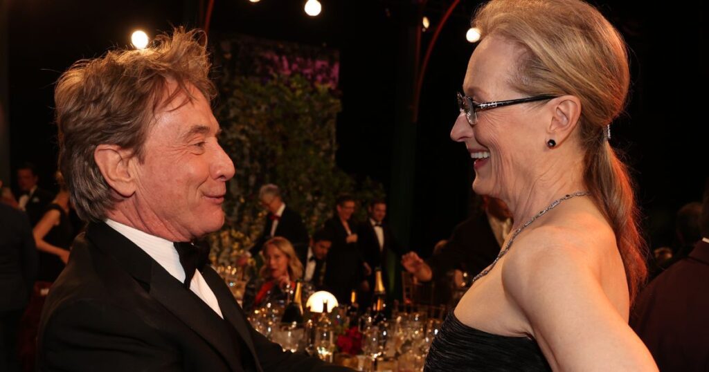 Meryl Streep and Martin Short