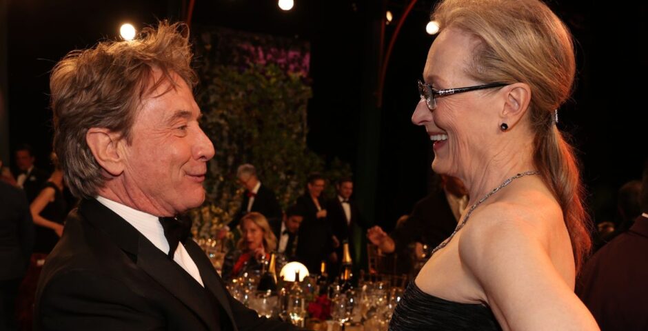 Meryl Streep and Martin Short