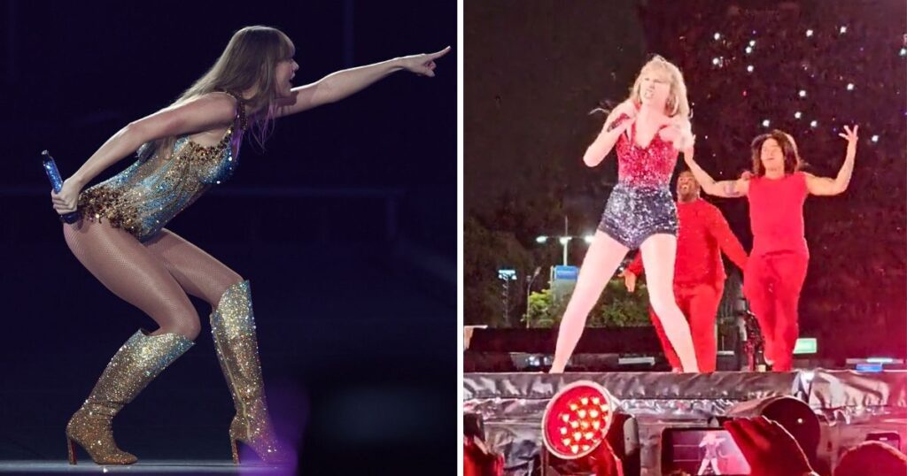 Taylor Swift dancing