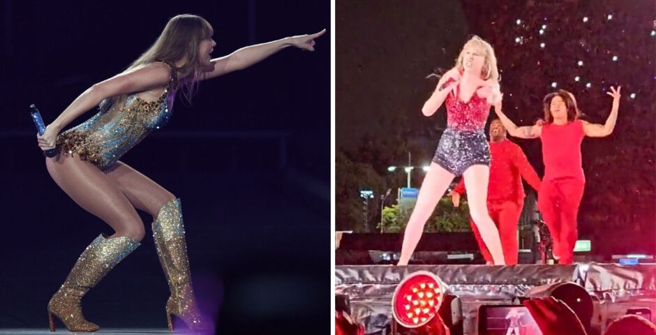 Taylor Swift dancing