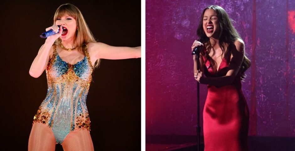 Taylor Swift and Olivia Rodrigo