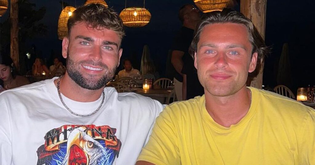 Tom and Casey from Love Island All Stars