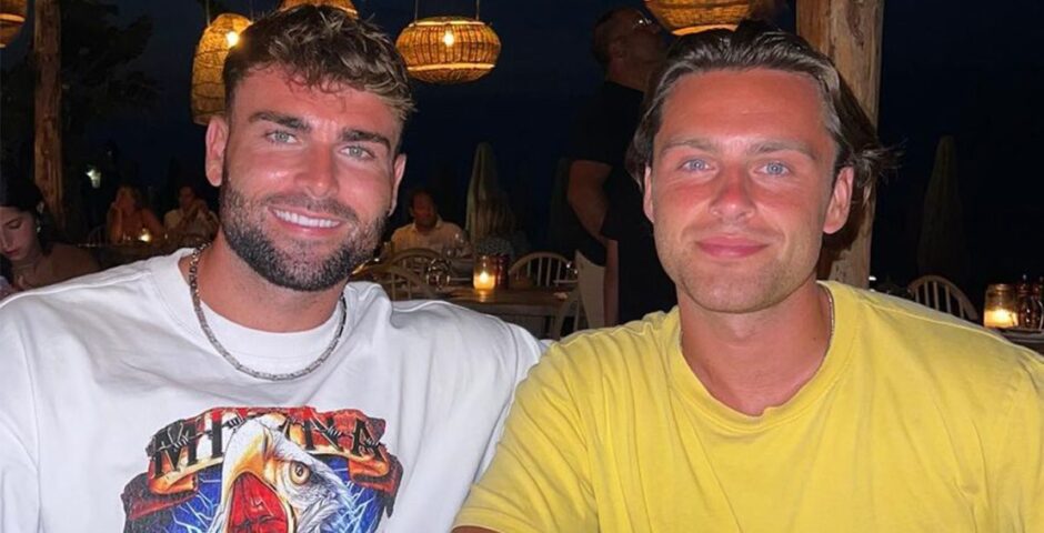 Tom and Casey from Love Island All Stars