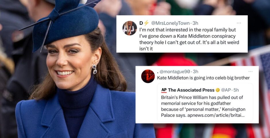 where is Kate Middleton theories