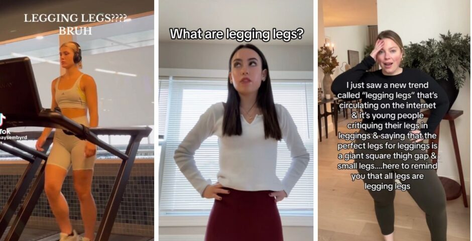 Legging legs TikTok