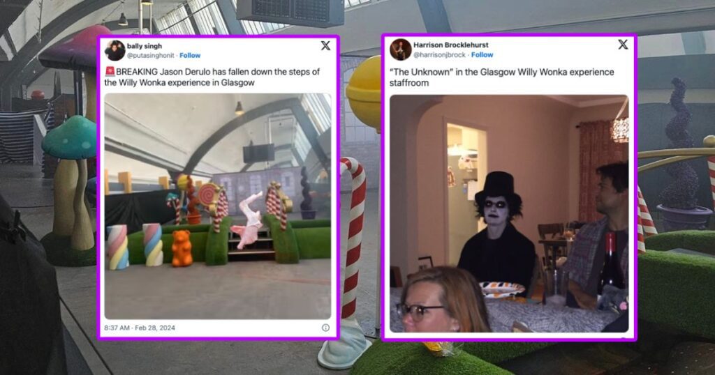 Wonka experience memes